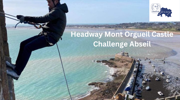Headway Mont Orgueil Challenge Abseil March 2023