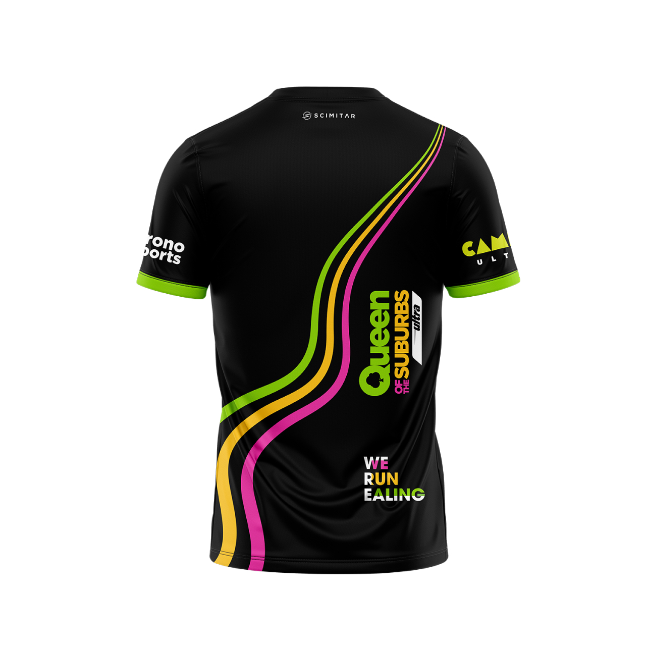 Queen of the Suburbs Tech T-shirt (Female Fit)