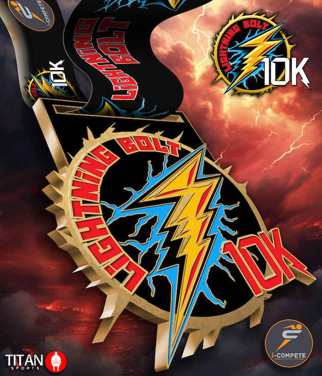 Lightning Bolt Medal 26