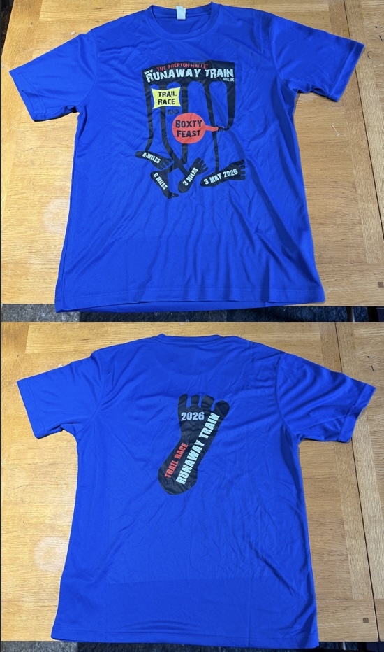 Runaway Train Mens Running T Shirt 2026