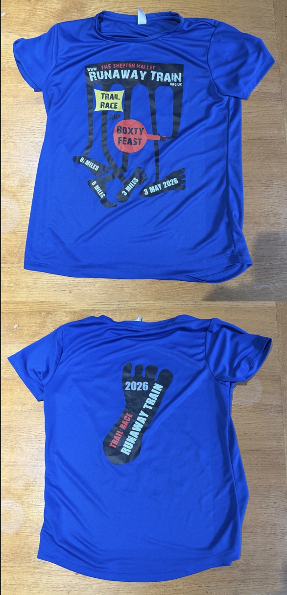 Runaway Train Womens Running T Shirt 2026