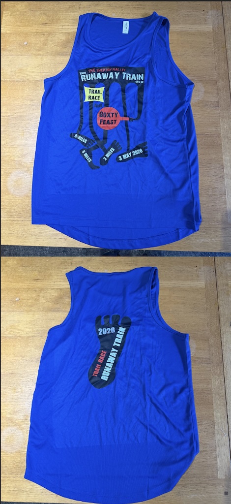 Runaway Train Mens Running Vest 2026