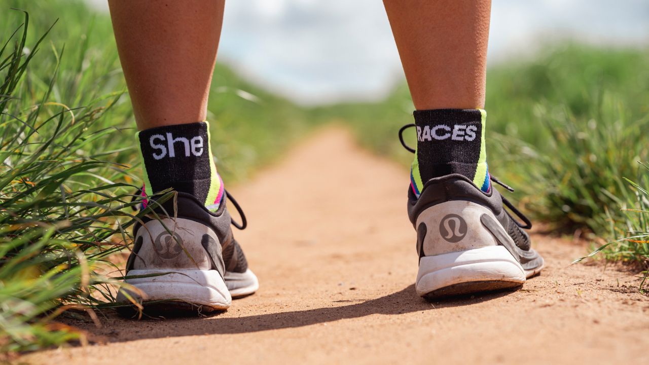 SheRACES MonkeySox Ultra Geo Sports Socks