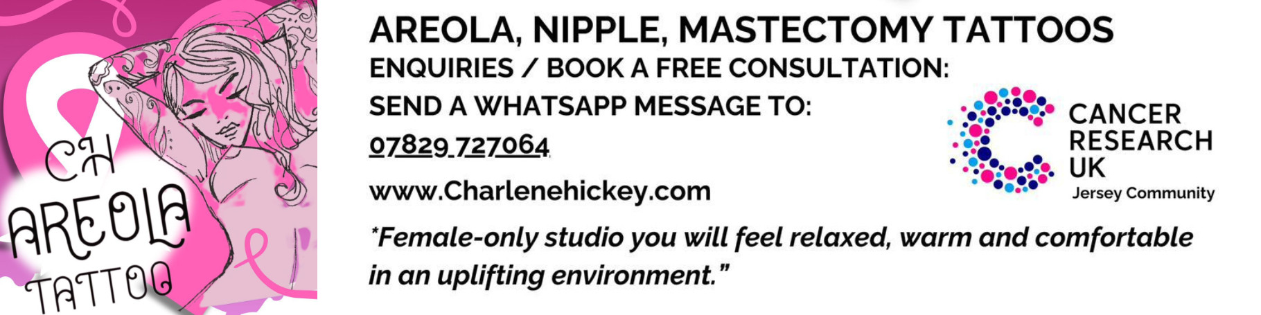 The Halo Project - local areola, nipple and mastectomy tatoos.